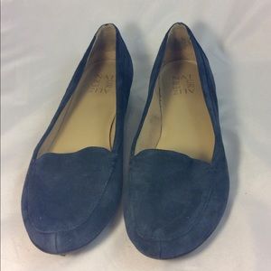Naturalizer Blue Suede Loafers